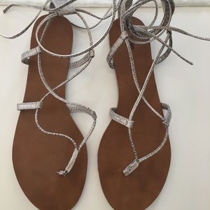 Mossimo Target Ankle Wrap Sandals